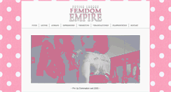 Desktop Screenshot of femdom-empire.de